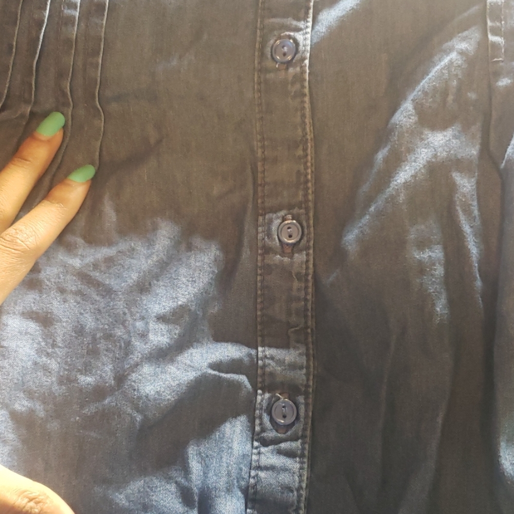 Chambray Button Down 4/75 - image 4